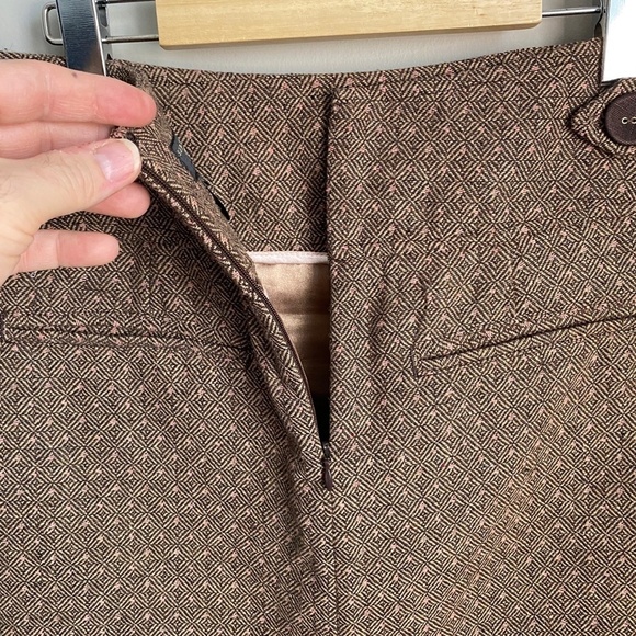 Sanctuary Clothing Women's Tweed Brown Patterned Mini Skirt Size 8 - Picture 6 of 12